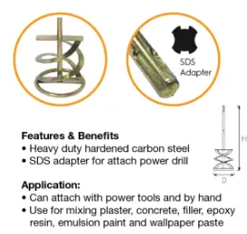 Mixer Cement and paint