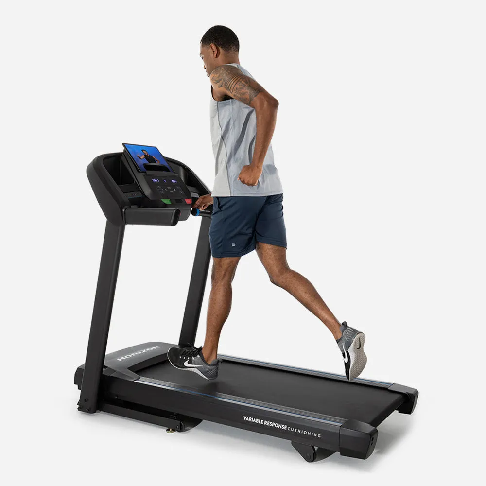 Máy Chạy Bộ Điện Mỹ Horizon T101 (Phiên Bản Mới) - Đen