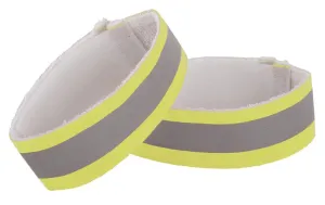 Nathan Reflective Ankle Band - Hi-Viz Yellow - Pack of 2