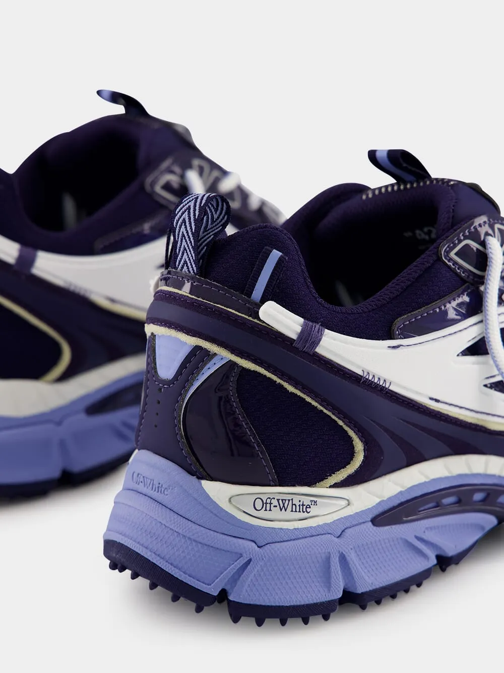 Navy and Dusty Blue Be Right Back Sneakers