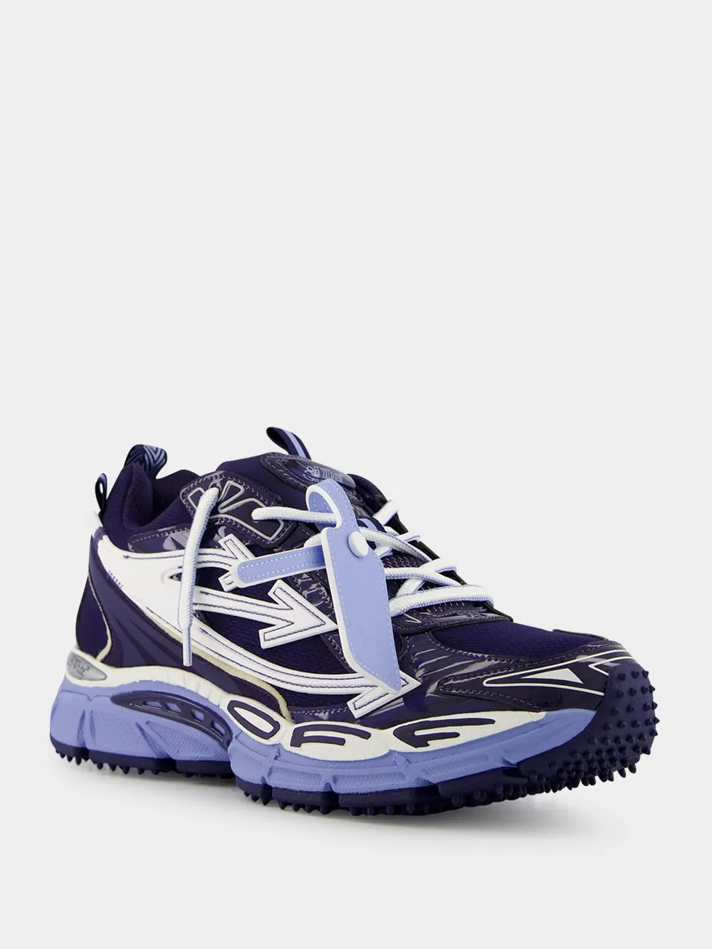 Navy and Dusty Blue Be Right Back Sneakers