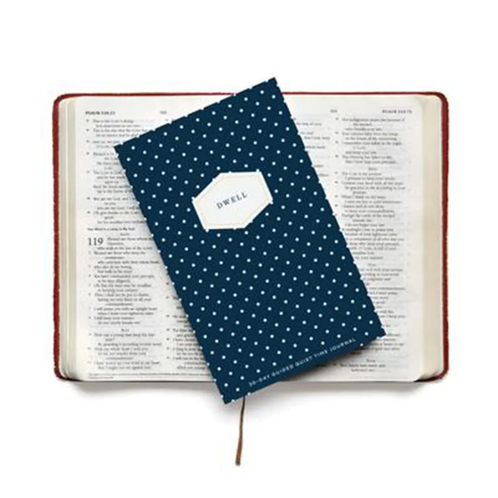 Navy Dot Prayer Journal