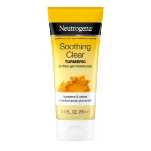 Neutrogena Soothing Clear Calming Turmeric Gel Moisturizer, 3.0 Fl Oz