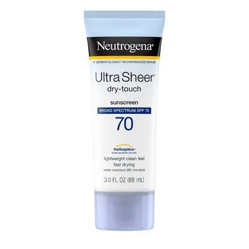 Neutrogena Ultra Sheer Sunscreen SPF 70