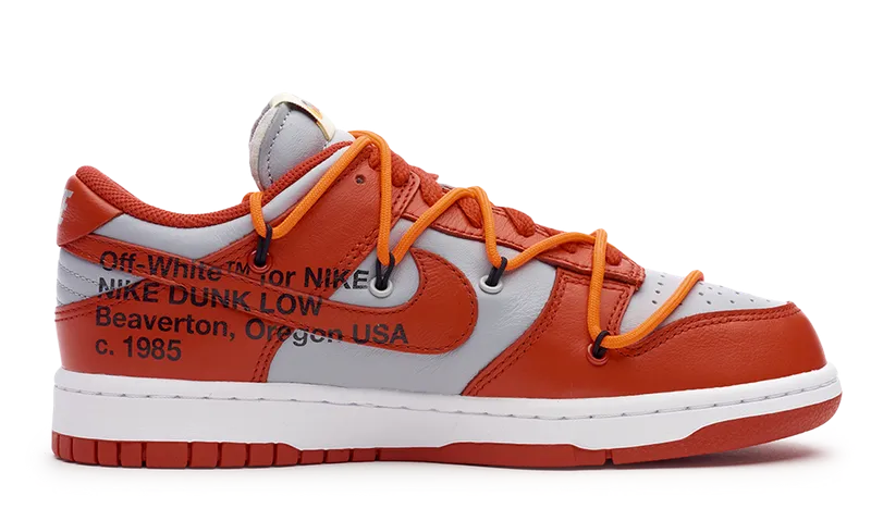Nike Dunk Low Off-White University Red