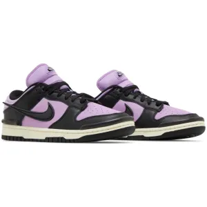 Nike Dunk Low Twist 'Black Rush Fuchsia' Wmns