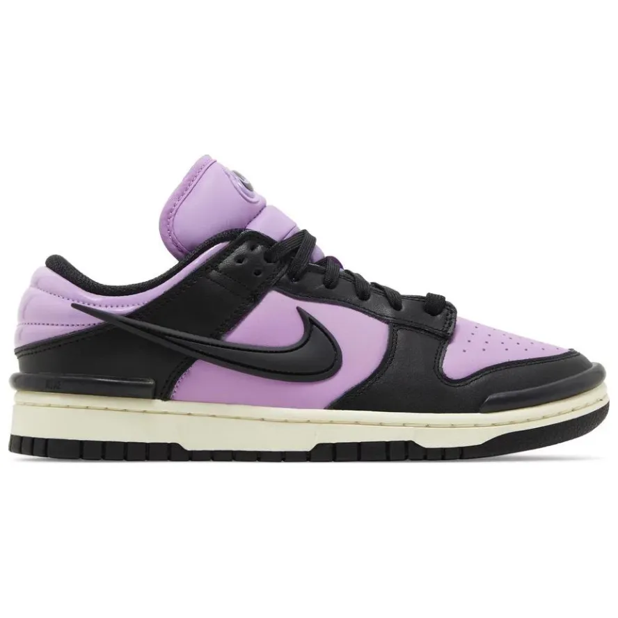 Nike Dunk Low Twist 'Black Rush Fuchsia' Wmns