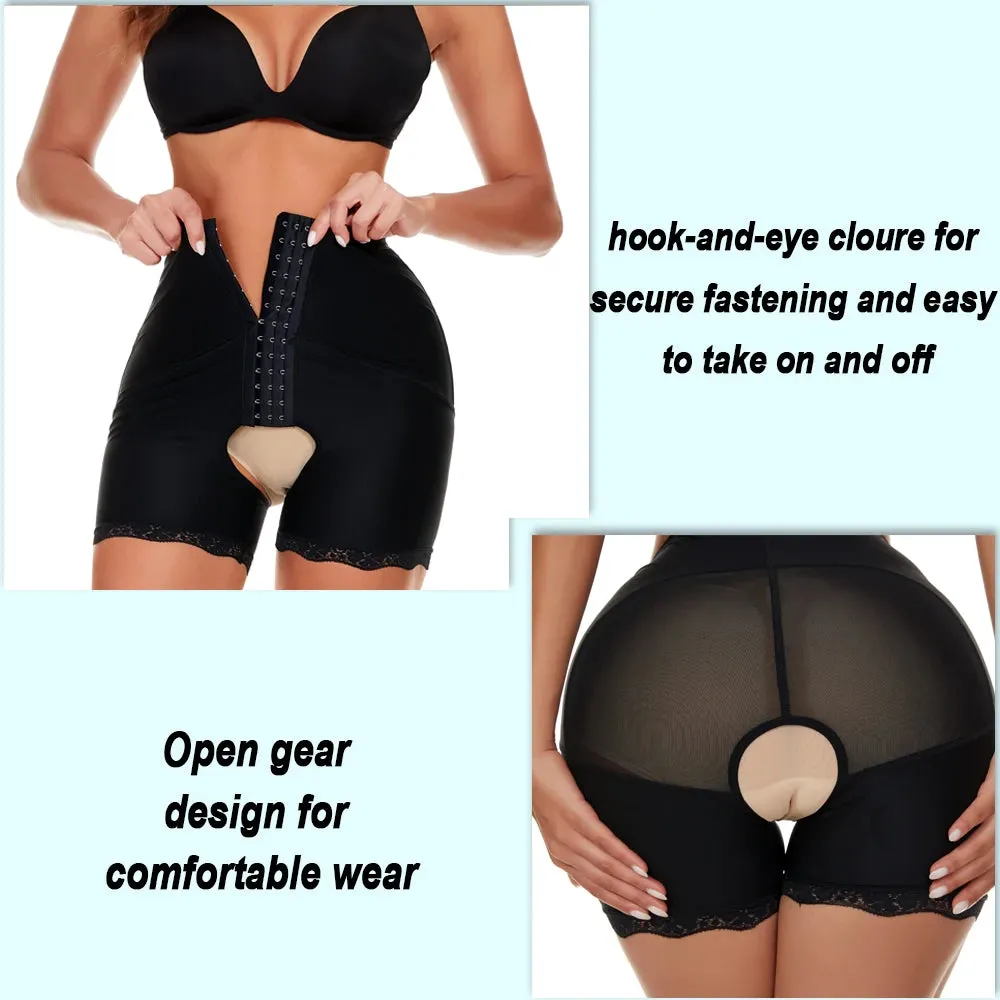 NINGMI High Waist Shaper Panties Women Body Shapewear Tummy Control