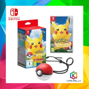 Nintendo Switch Pokemon Lets Go Pikachu   Pokeball Plus