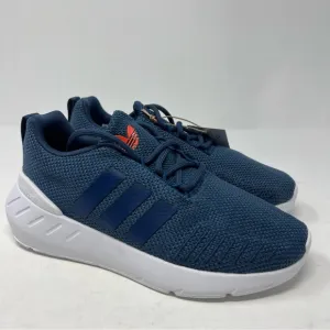 NWT Adidas Swift Run 22 C Mineral Blue Athletic Sneaker Shoe Size 2