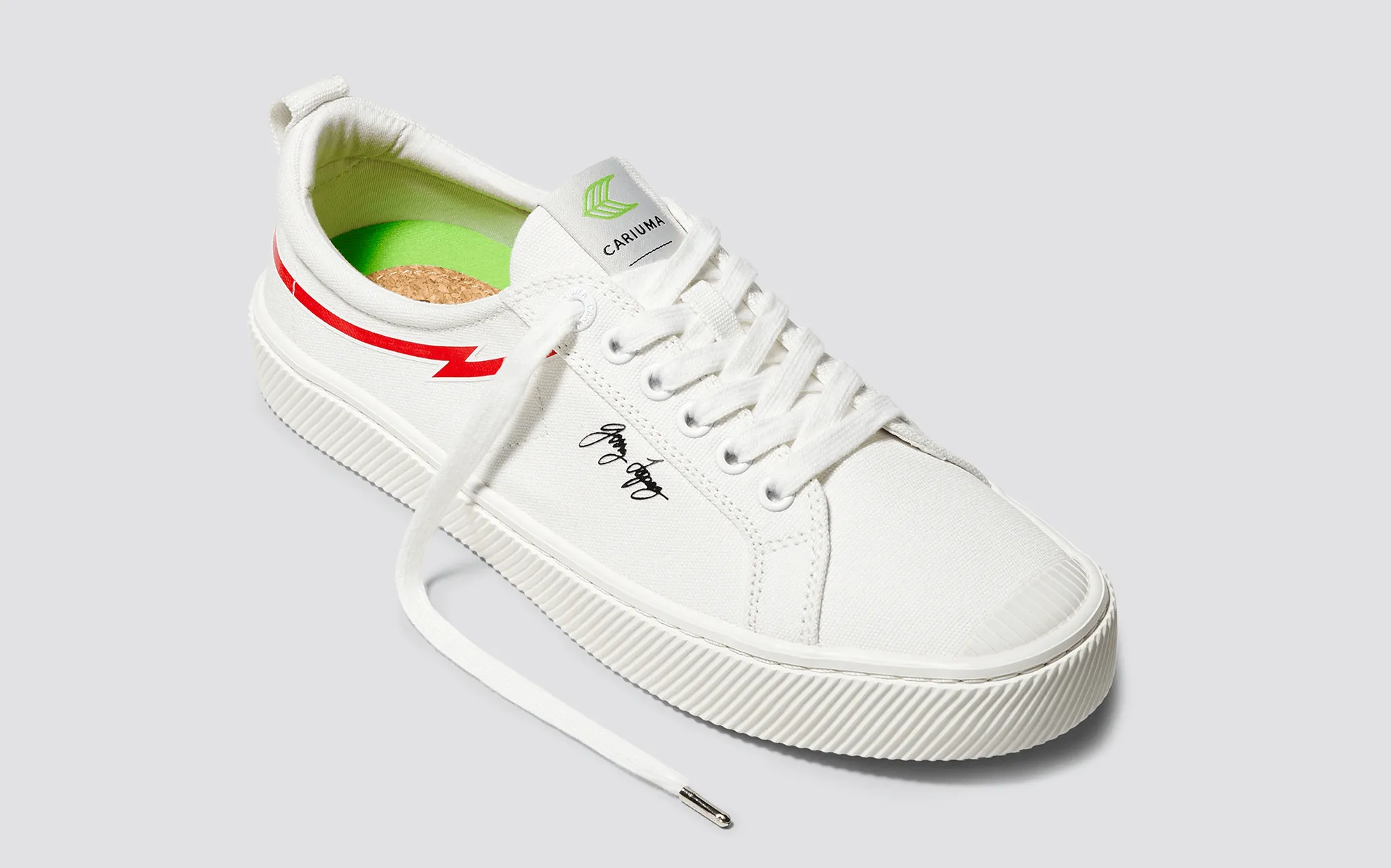 OCA Low Gerry Lopez Off-White Canvas Sneaker Men