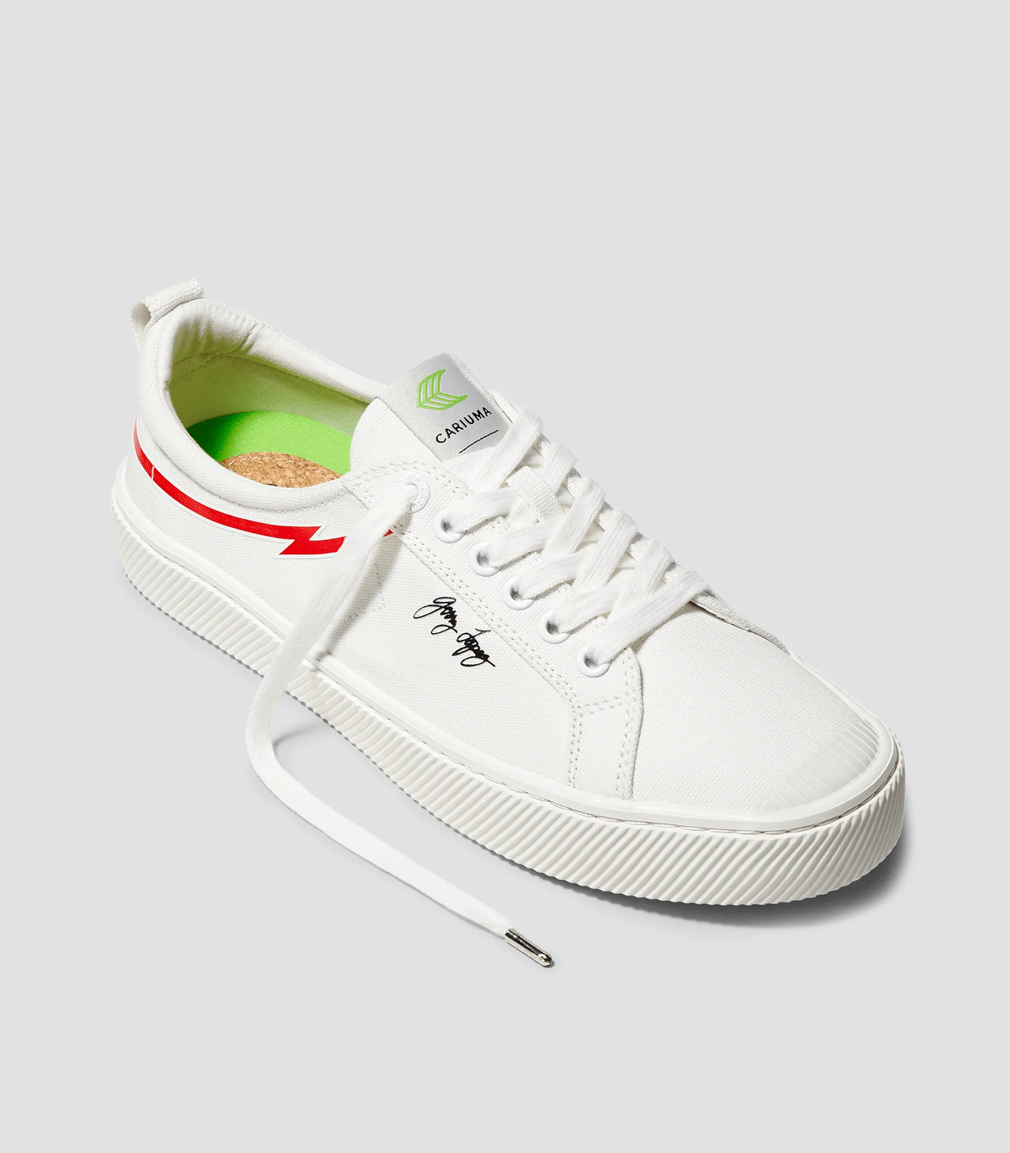 OCA Low Gerry Lopez Off-White Canvas Sneaker Men