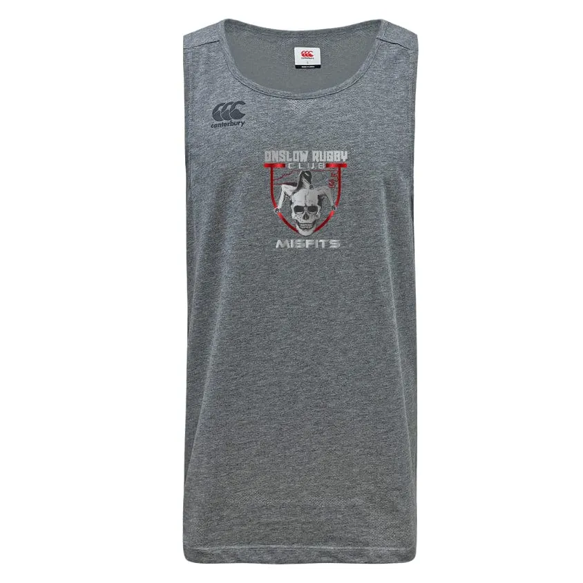 Onslow Rugby Misfits Tempo Vapodri Singlet by Canterbury