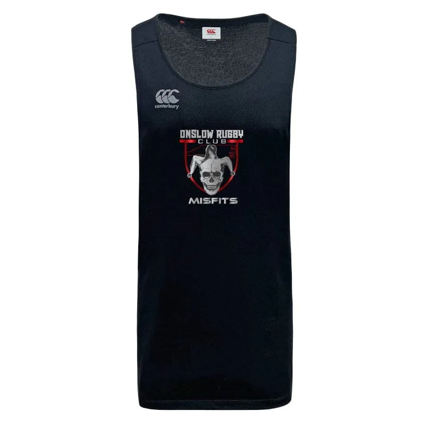 Onslow Rugby Misfits Tempo Vapodri Singlet by Canterbury