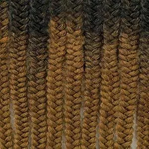 Outre 4x4 HD Pre-Braided Lace Front Wig - MIDDLE PART FRENCH CURL BOX BRAIDS 26"