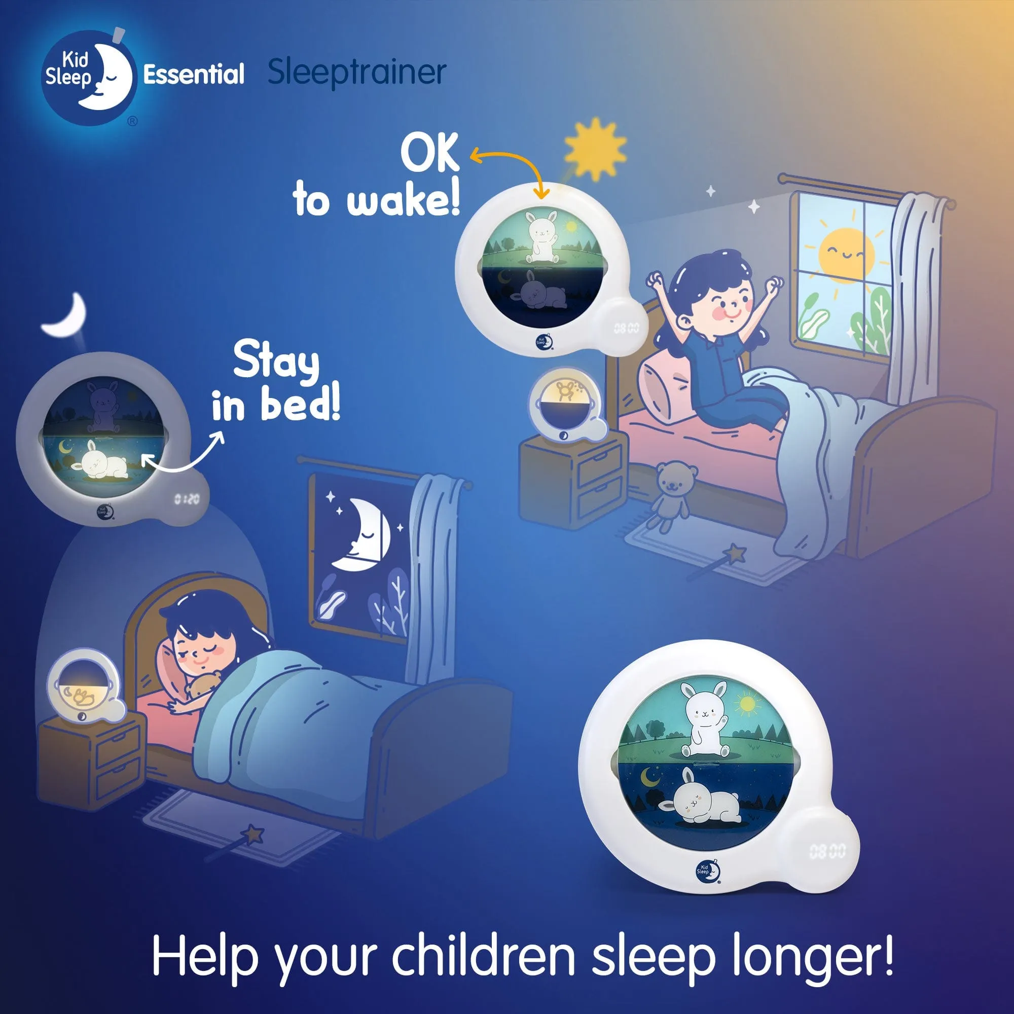 Pabobo Kid’Sleep Essential Clock