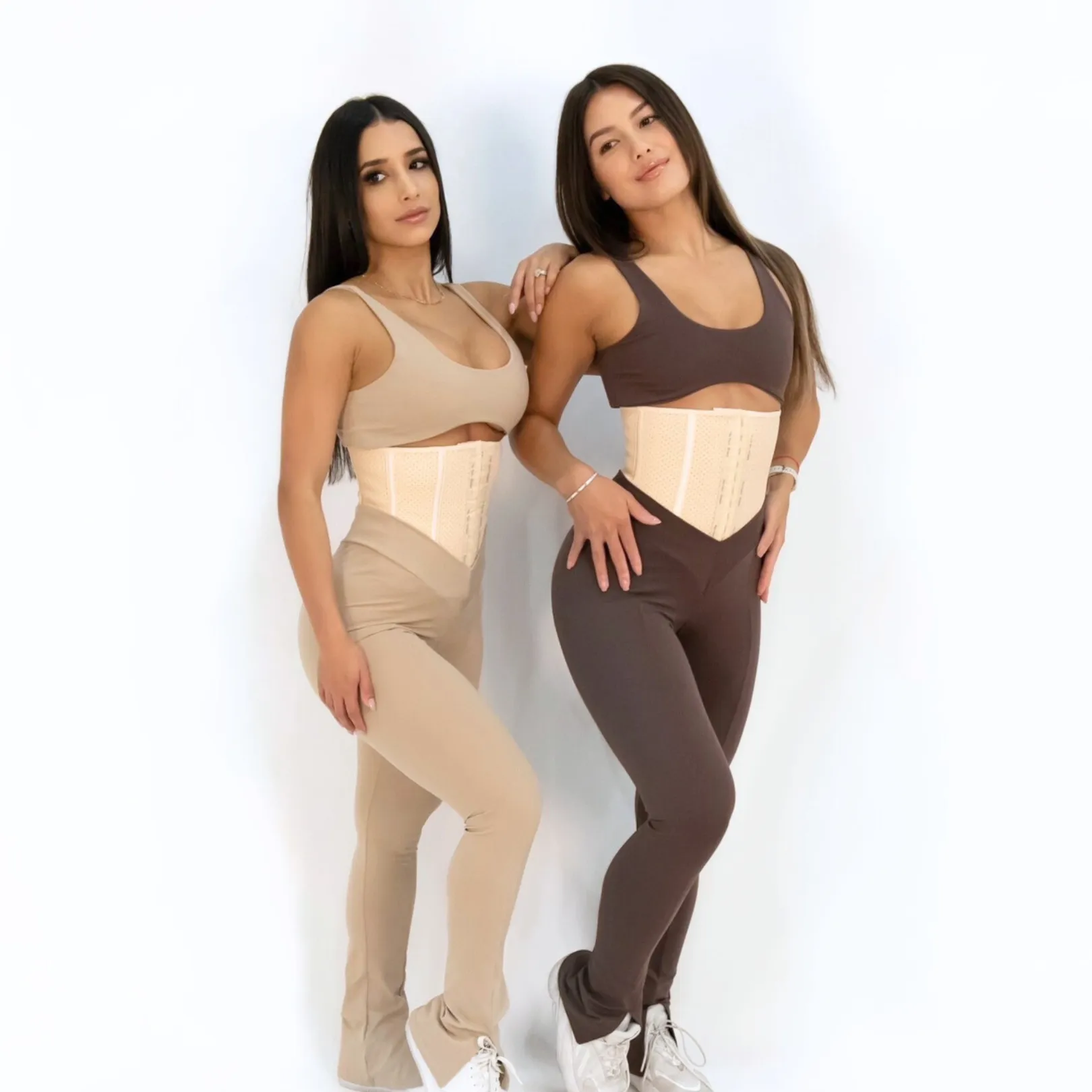 PerfectShape Short Torso Waist Trainer 3 Hook (Nude)