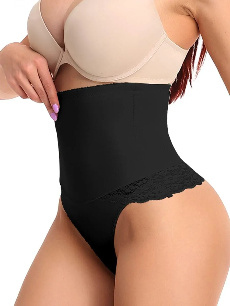 Plain High Waisted Shapewear Bottom MSS10016