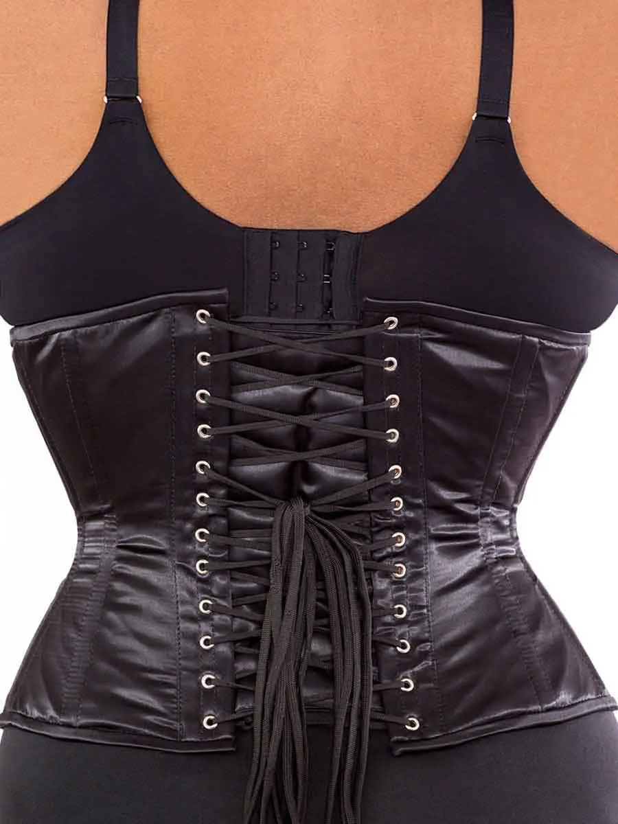 Plus Size Satin Hourglass Curve Standard Underbust Corset : CS-426