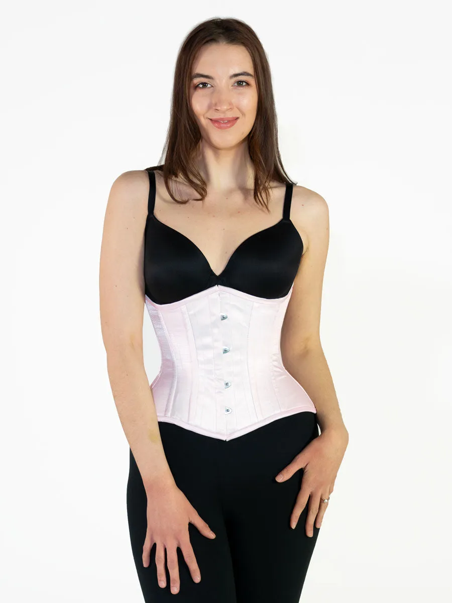 Plus Size Satin Hourglass Curve Standard Underbust Corset : CS-426