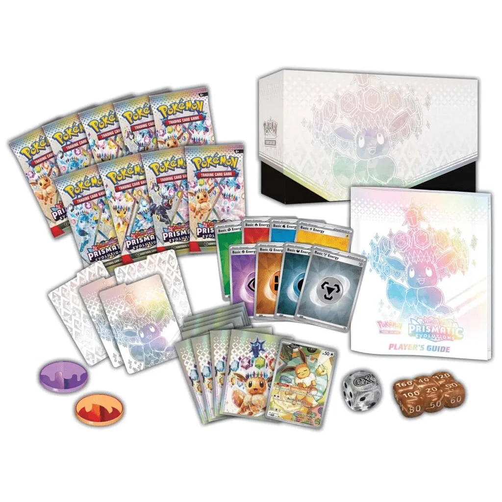 Pokemon Prismatic Evolutions Elite Trainer Box Pokémon Scarlet & Violet (1x Lot)