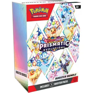 Pokemon: Scarlet & Violet Prismatic Evolutions: Booster Bundle