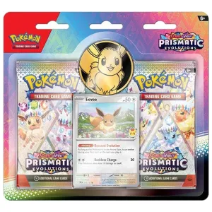 Pokemon Scarlet & Violet SV8.5 Prismatic Evolutions - 2-Pack Blister