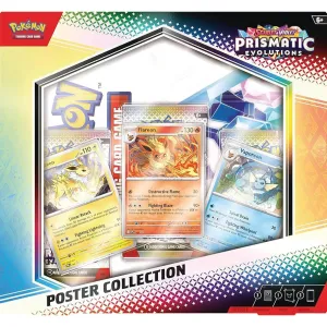 Pokemon Scarlet & Violet SV8.5 Prismatic Evolutions - Poster Collection