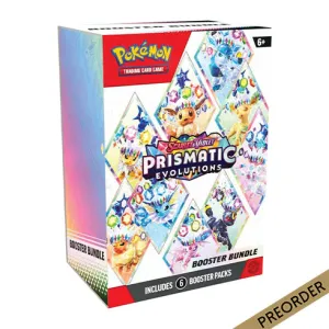 POKEMON TCG Scarlet & Violet Prismatic Evolutions Booster Bundle