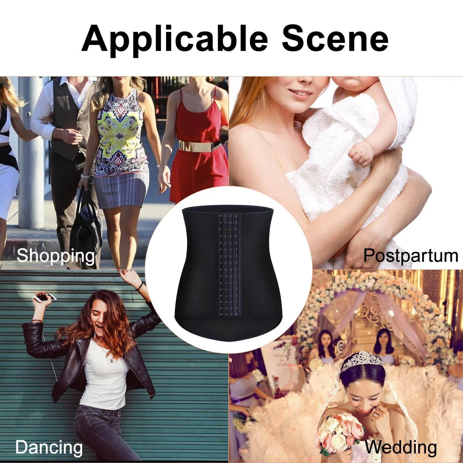 Postpartum Belly Wrap Waist Trainer Recovery Support Pelvis Belt