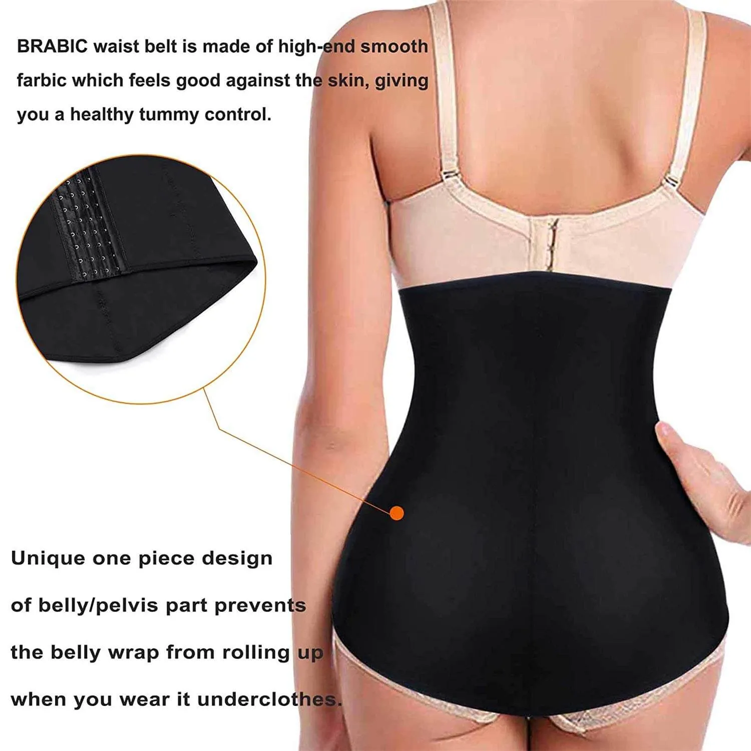 Postpartum Belly Wrap Waist Trainer Recovery Support Pelvis Belt