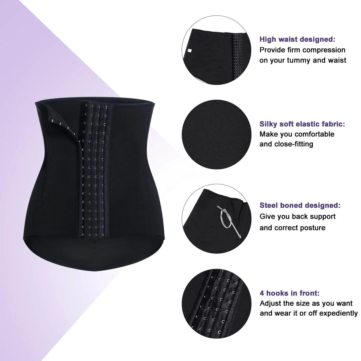 Postpartum Belly Wrap Waist Trainer Recovery Support Pelvis Belt