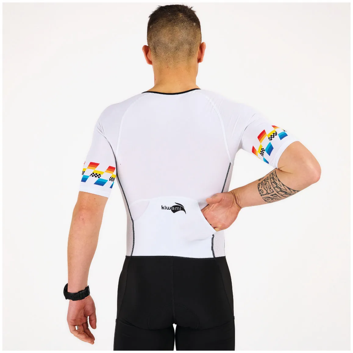 PRIMA AERO FINISHER WHITE TRISUIT
