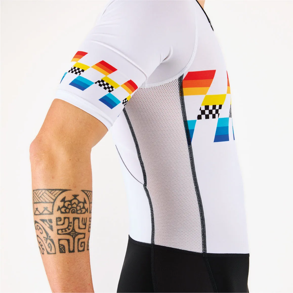 PRIMA AERO FINISHER WHITE TRISUIT