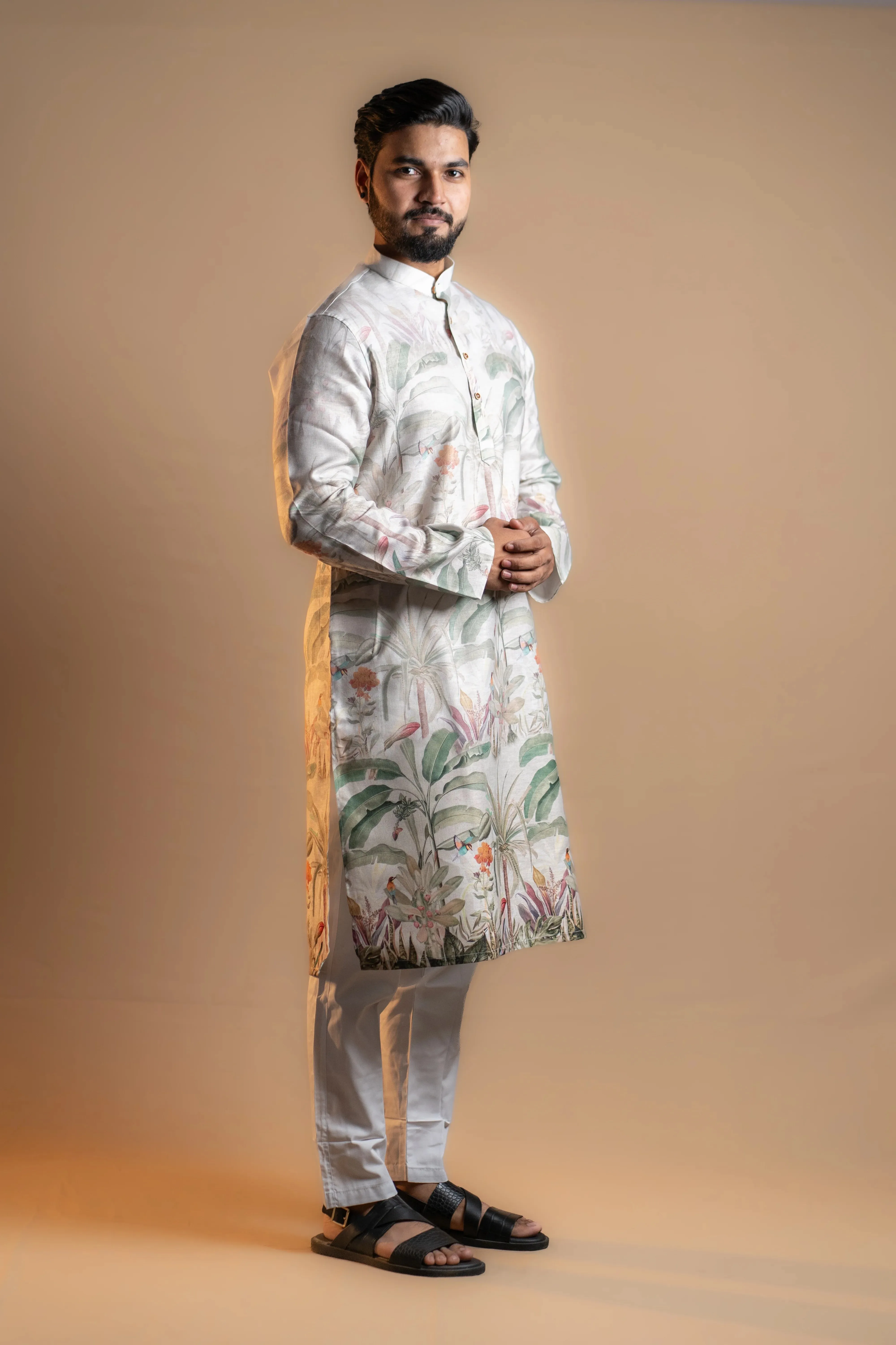 Printed Kurta Set for Men