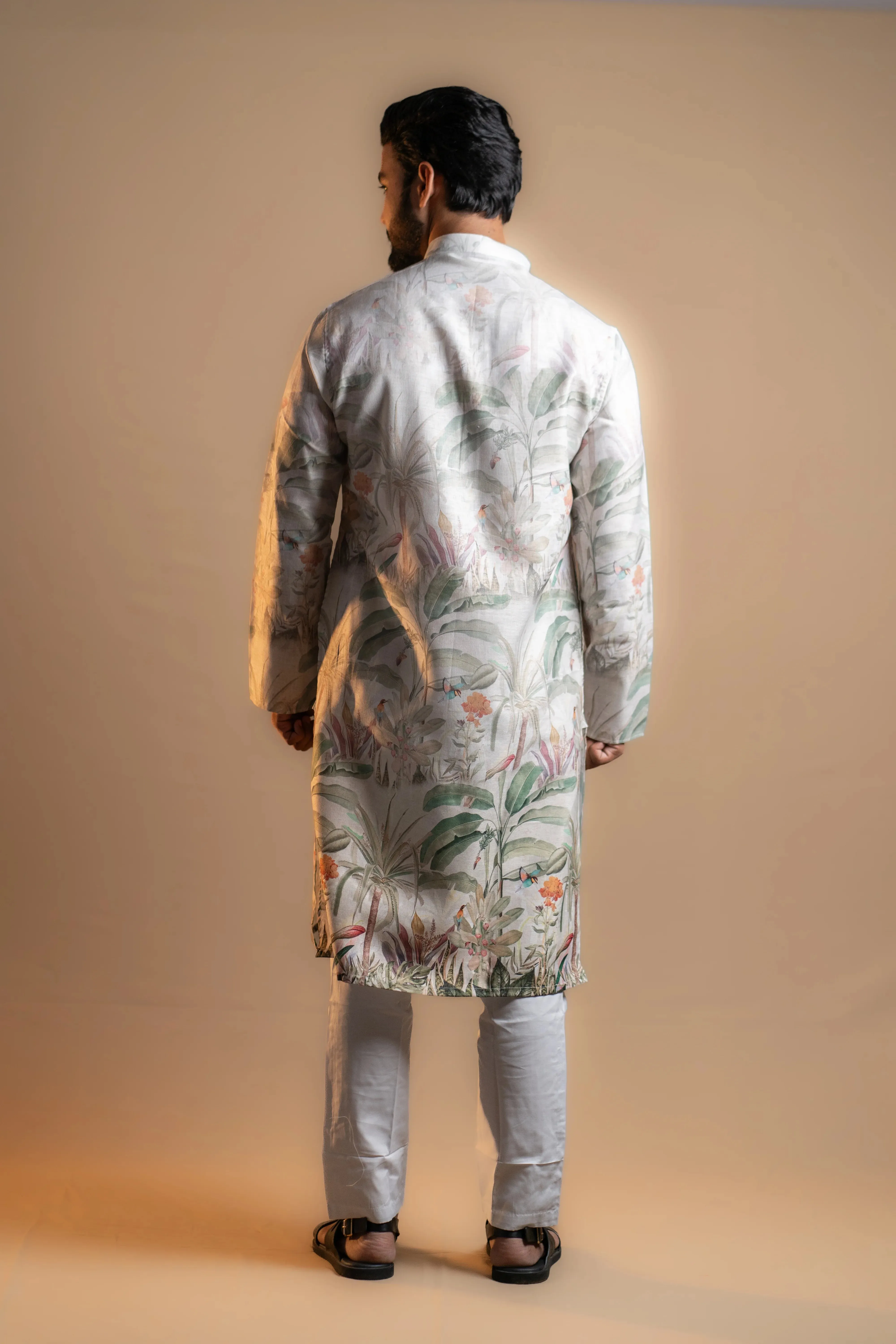 Printed Kurta Set for Men