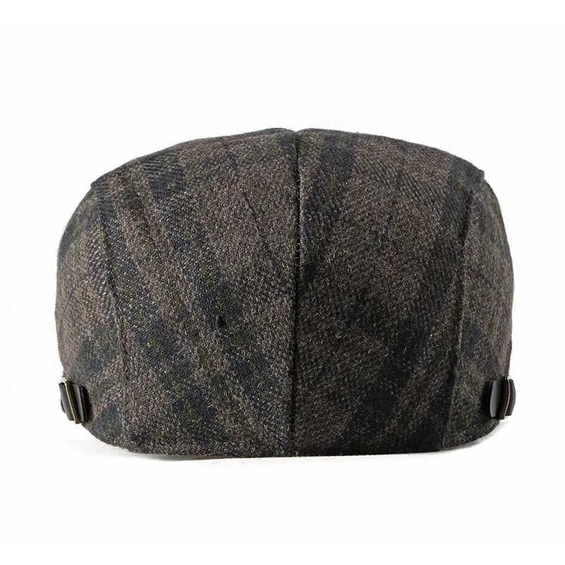 "Oczor" Wool Flat Cap