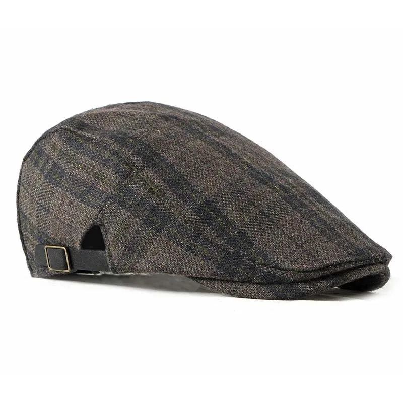 "Oczor" Wool Flat Cap
