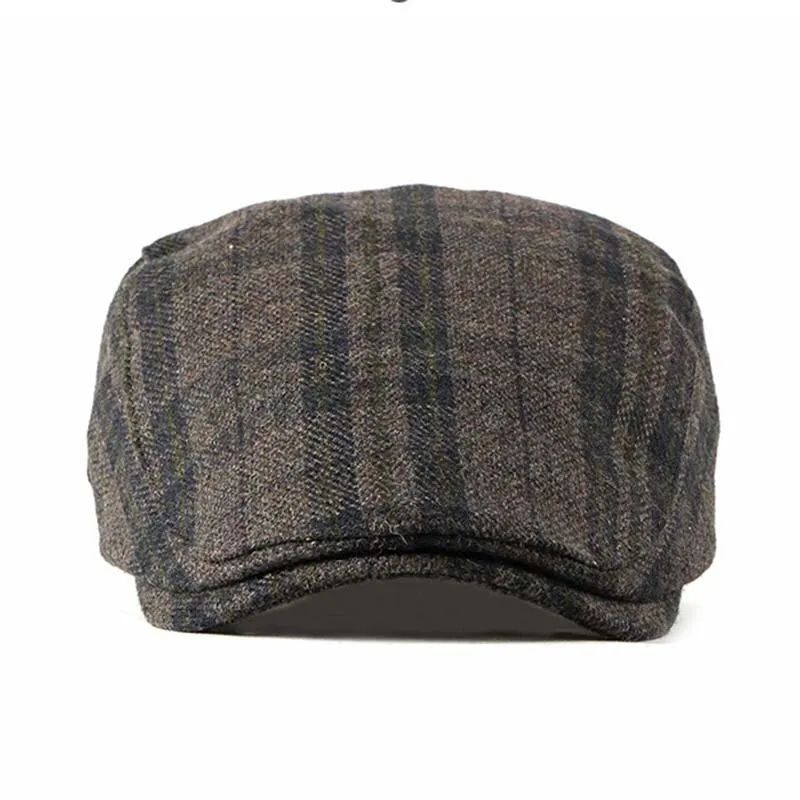 "Oczor" Wool Flat Cap