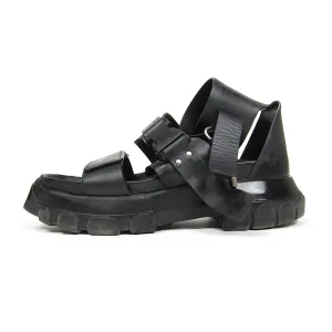 Rick Owens Ankle Strap Tractor Sandal Size 43