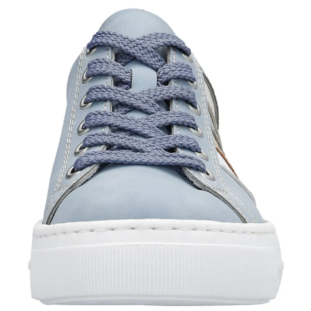 Rieker L8802-10 (Pastel) Ciel Weiss Ice Trainers