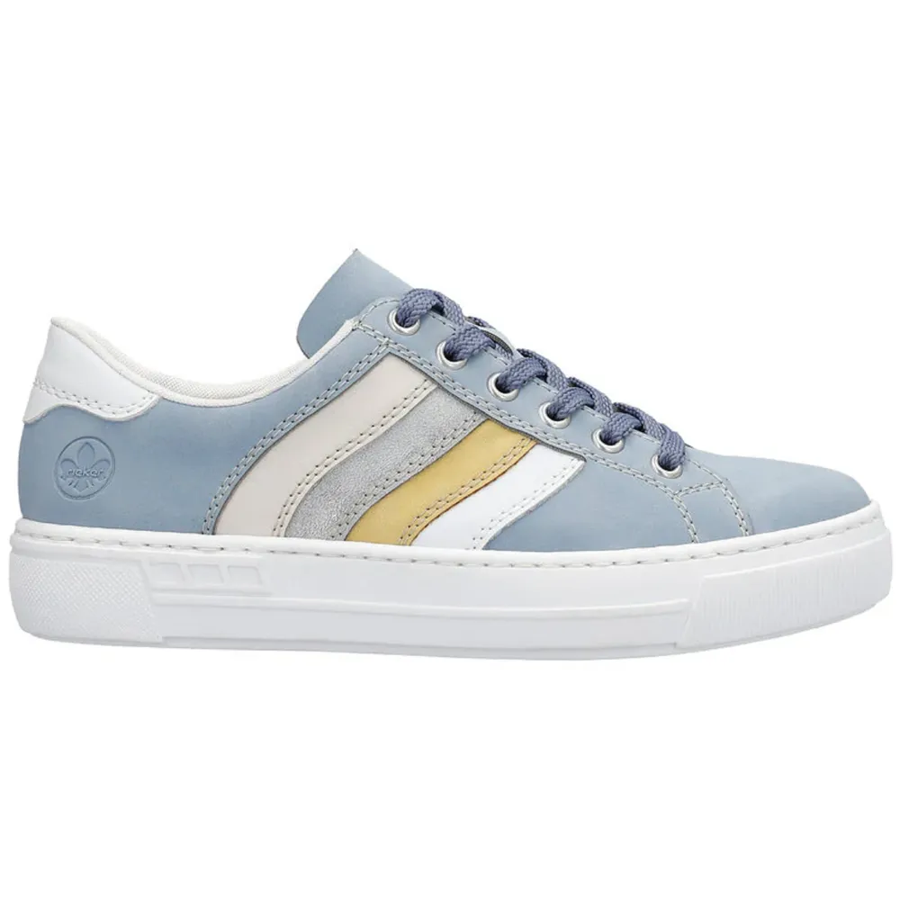 Rieker L8802-10 (Pastel) Ciel Weiss Ice Trainers