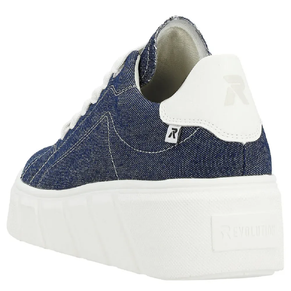 Rieker W0501-14 (Sophie) Ozean Off White Trainers
