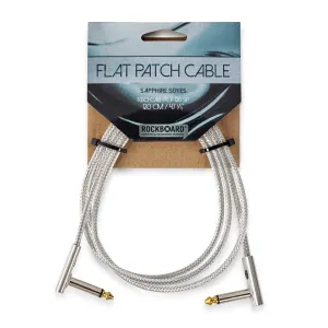 RockBoard SAPPHIRE Series Flat Patch Cable, 120 cm / 47 1/4"