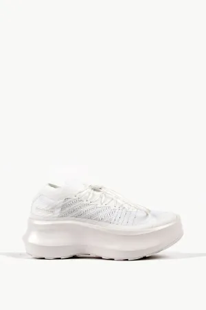 SALOMON X COMME DES GARCONS PULSAR PLATFORM WHITE