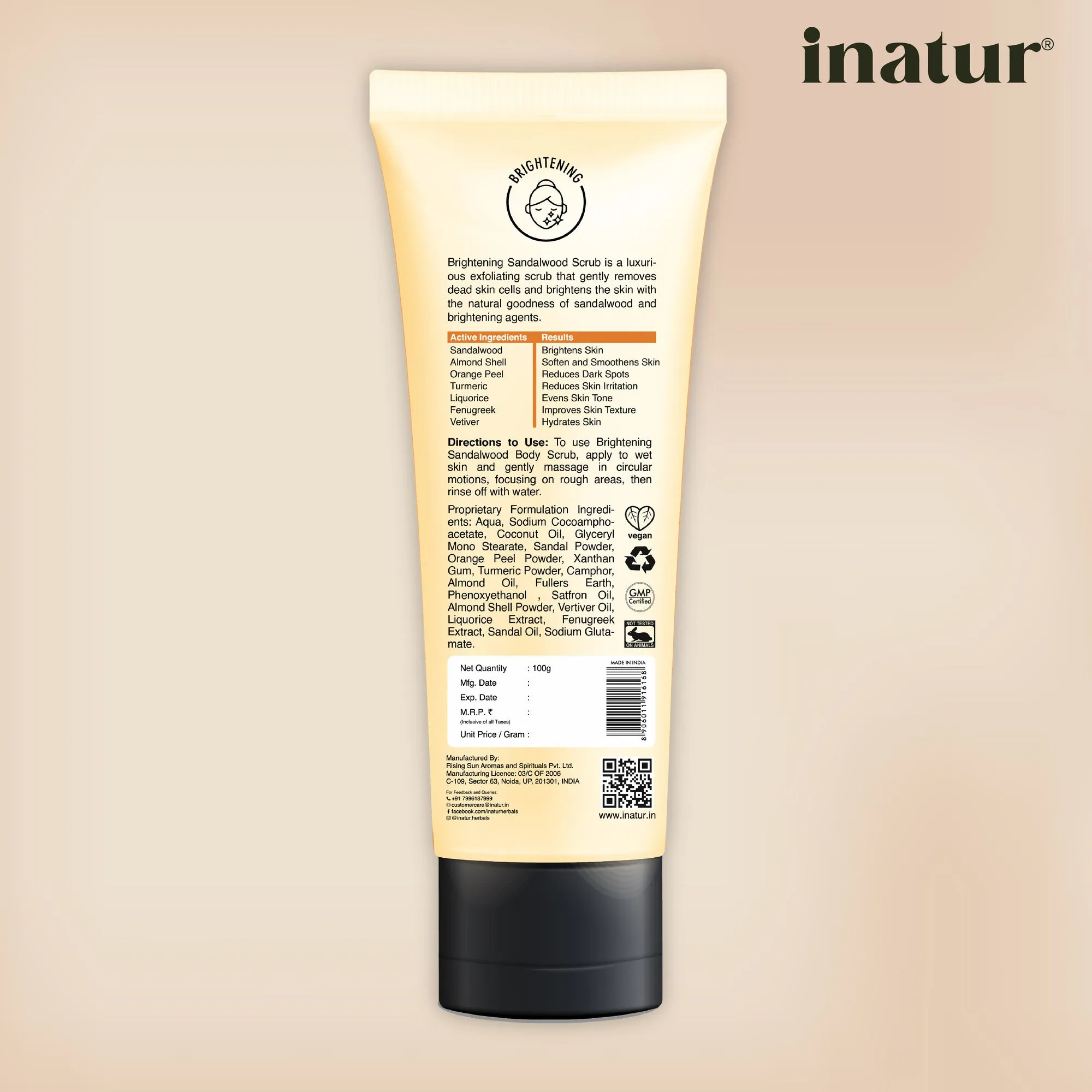 Sandal Scrub - 100g