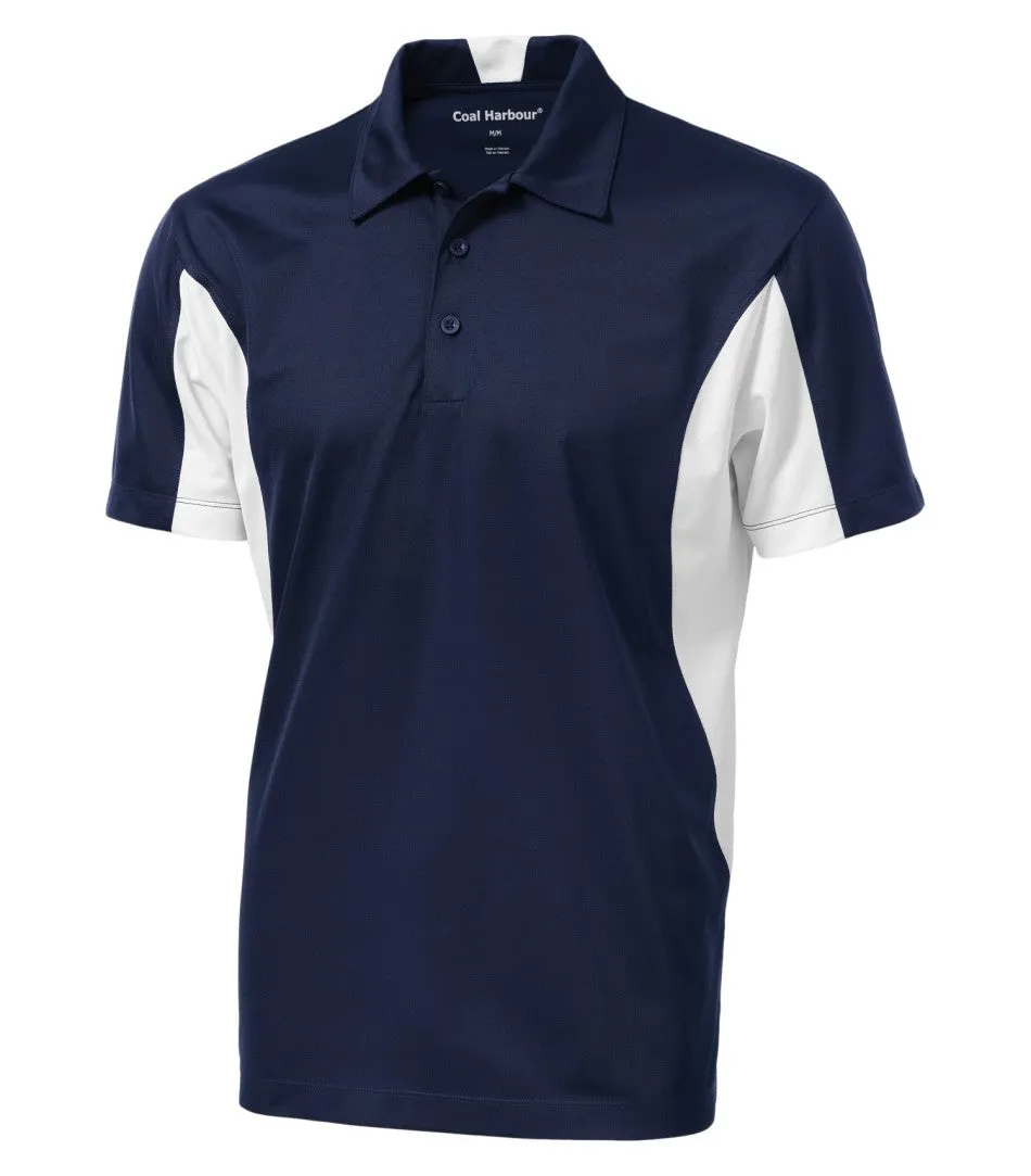 Sanmar S4001 Sr. Colour Block Golf Shirt