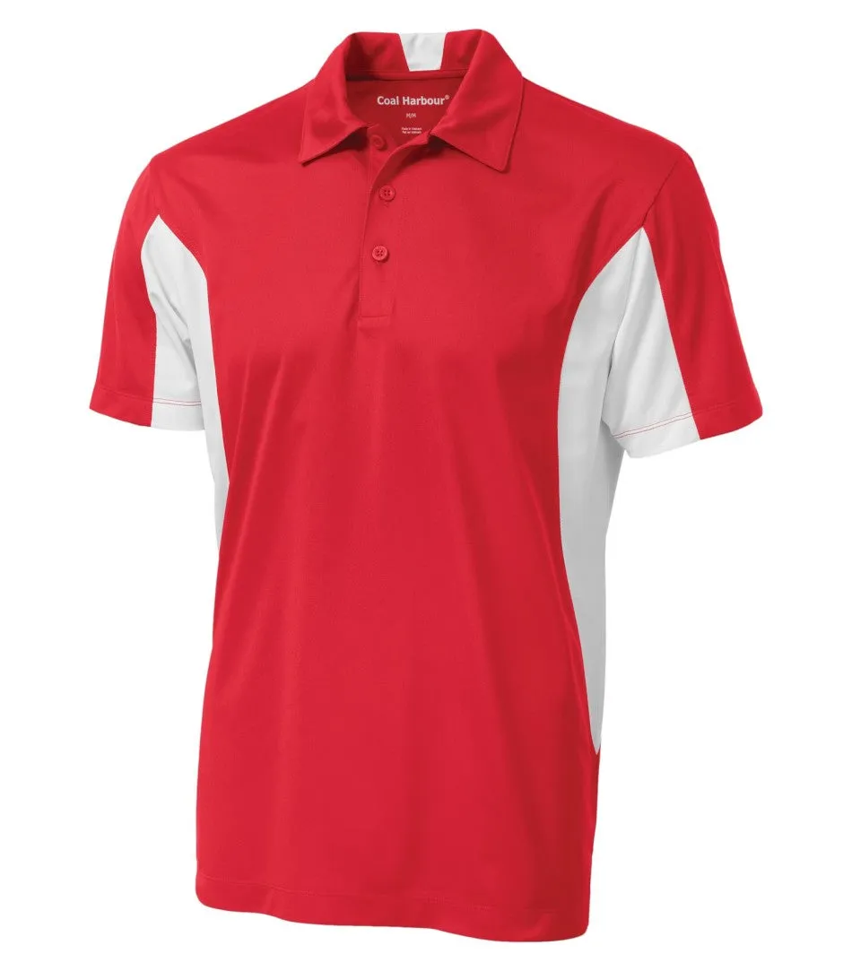 Sanmar S4001 Sr. Colour Block Golf Shirt