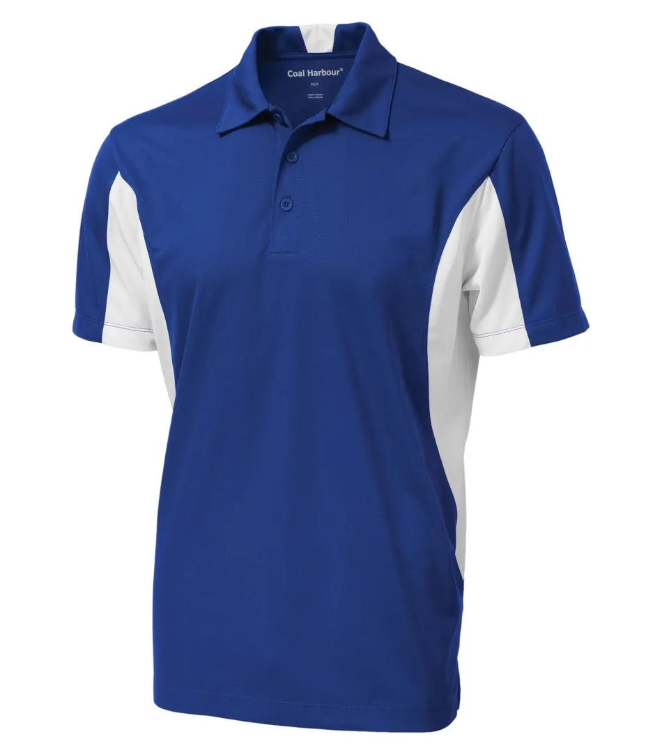 Sanmar S4001 Sr. Colour Block Golf Shirt