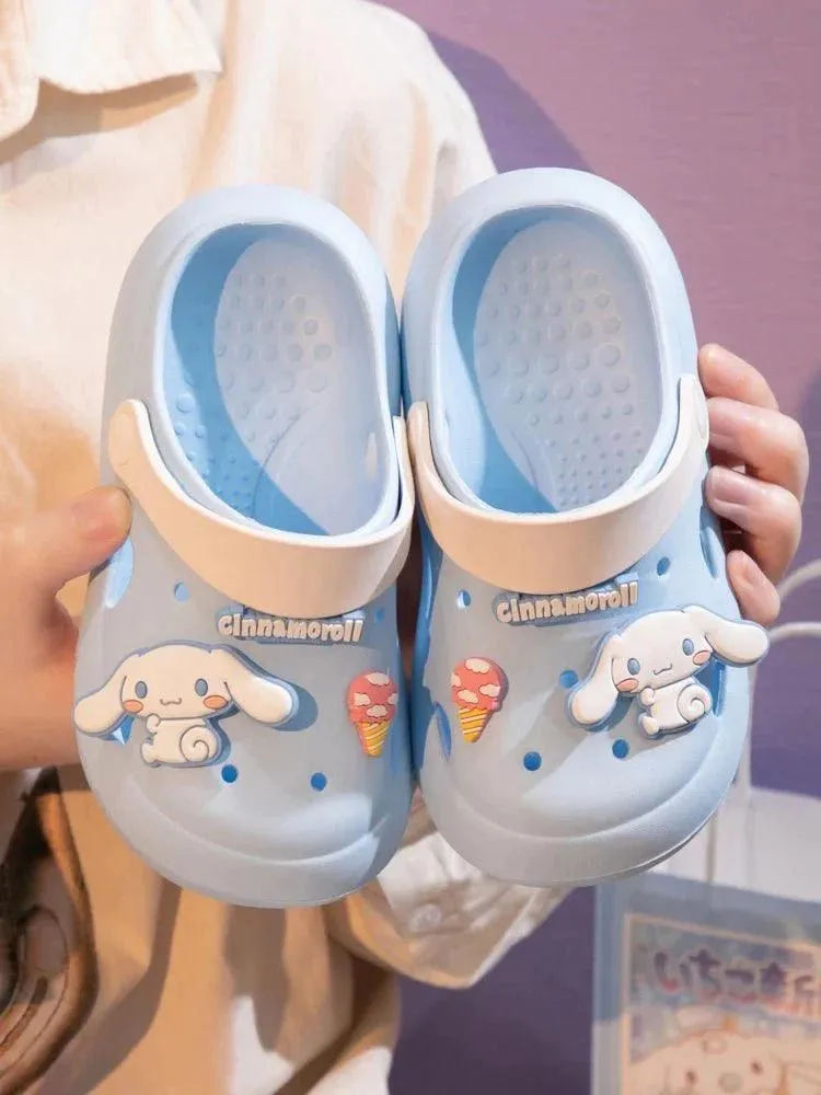 Sanrio Clogs Shoes Sandal Casual Summer for Kids